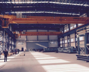 中船重工704所100t和32t歐式雙梁橋式起重機(jī)